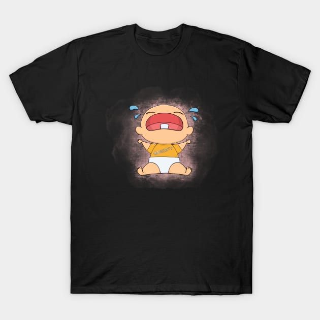 Cry-Baby Society T-Shirt by Shapetrix